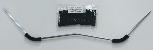 12 Pack of GO-Kot floor guards and one cot let with two floor guards attached