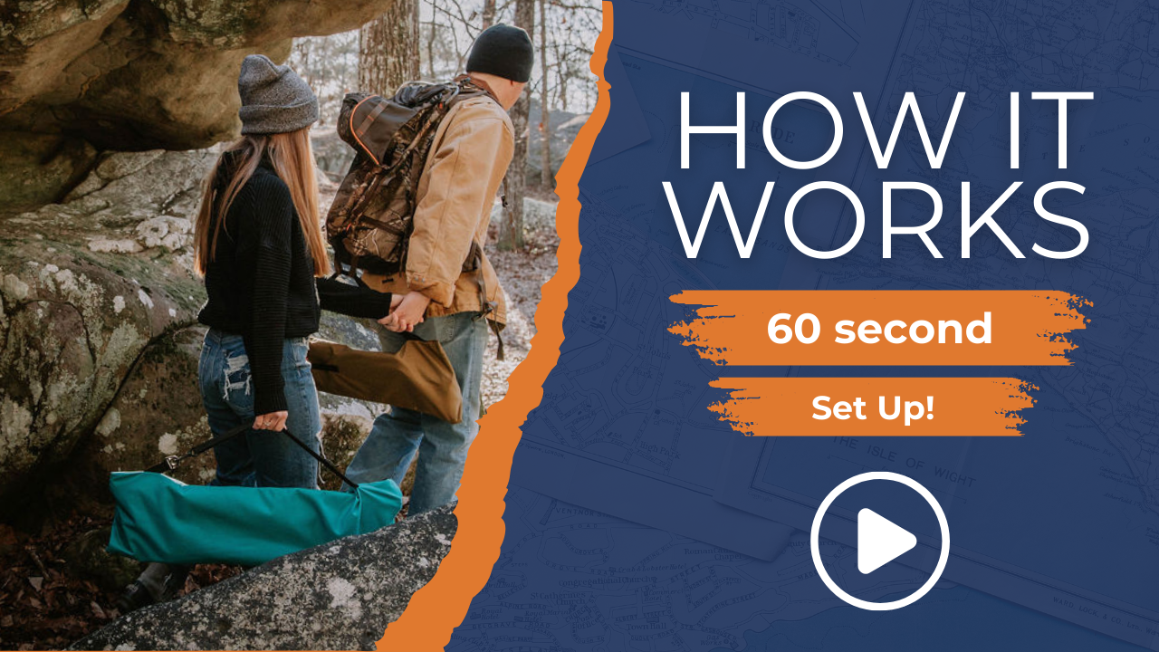 Load video: Set up for a GO-KOT takes 60 seconds or less.